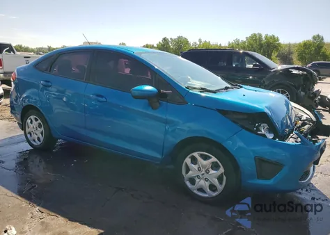 2012 Ford Fiesta Se from USA, damaged, VIN 3FADP4BJ7CM215974